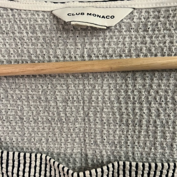 Club Monaco Striped Top - Picture 4 of 5